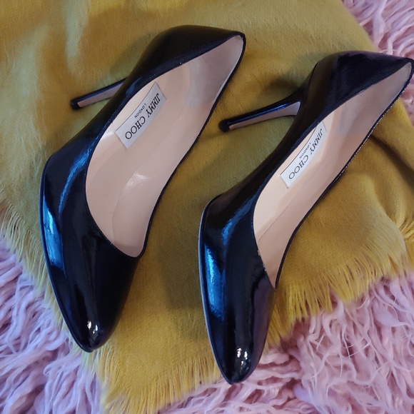 🚫SOLD🚫Jimmy Choo Black Leather Pump - Picture 3 of 7